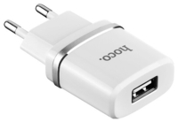 Сетевая зарядка USB Hoco C11 Smart single 5V-1A, белый